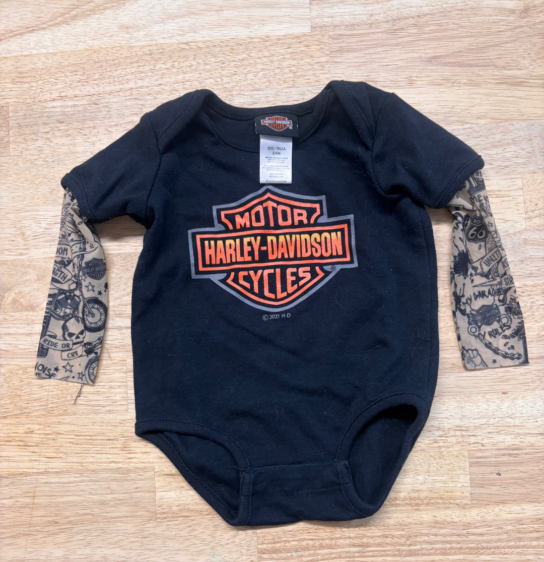 Harley Davidson Tattoo Sleeve Bodysuit
