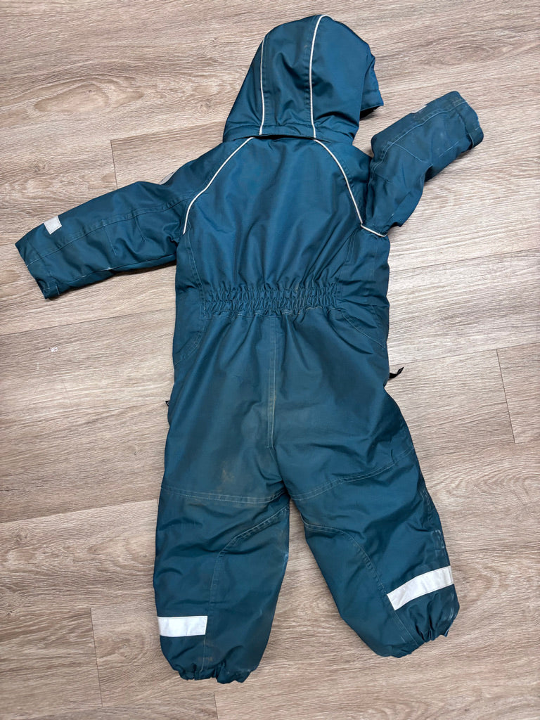 Villervalla 96cm (2T) Snowsuit Teal