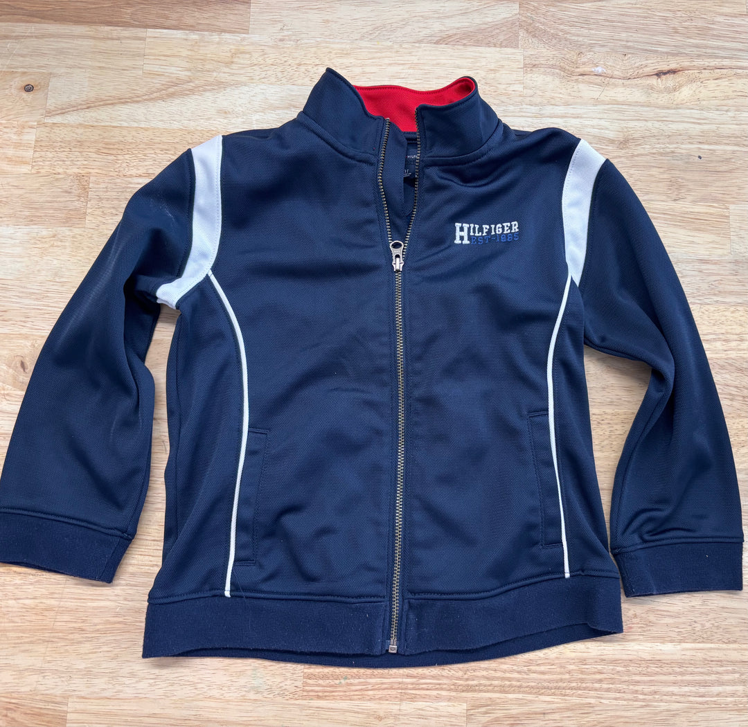 Tommy Hilfiger 3T Blue Zip-Up Sweatshirt