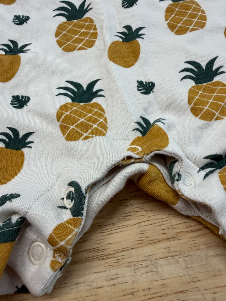 Parade Organics Romper – 3–6M | Pineapple PLAY