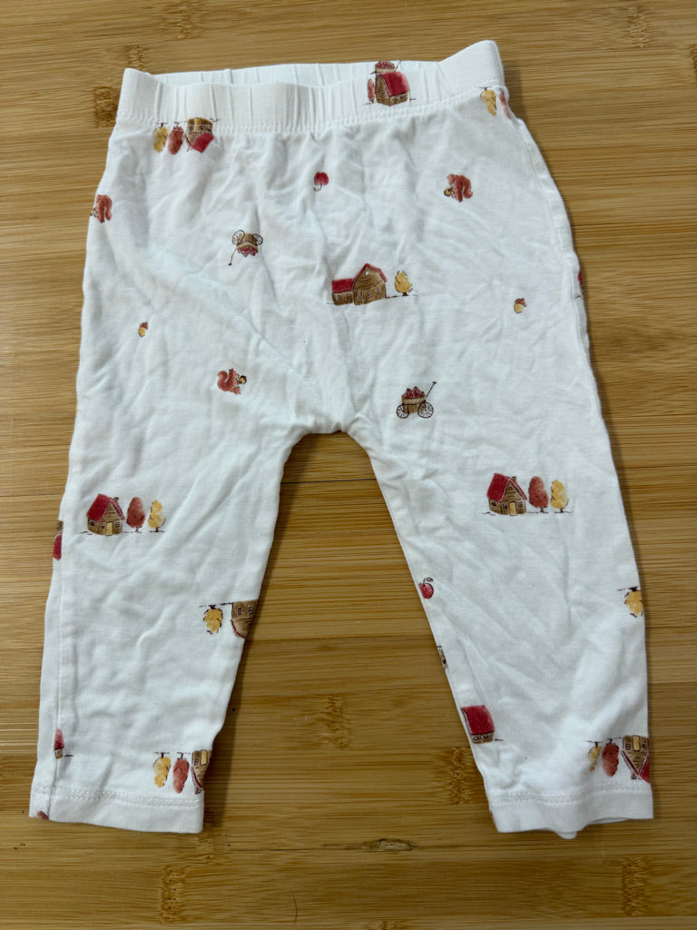 Purely Soft Farm Print Leggings – 9M | White