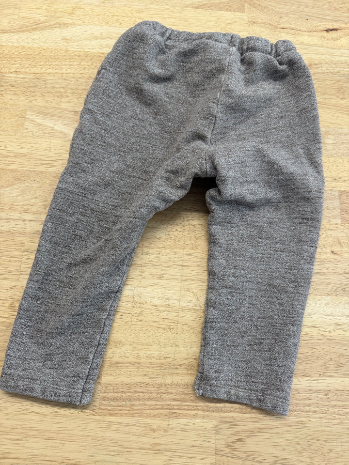 Zara Baby Boy Harem Jogger – 18–24M | Brown Heathered