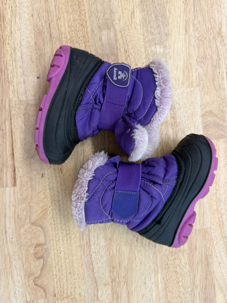Kamik Galosh Rain Boots – 8 (EU 24) | Purple