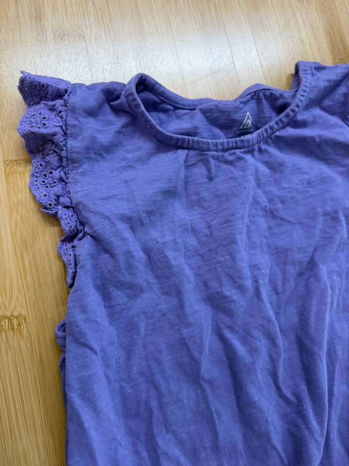 Ripzone Tank Top – L | Ruffle Cap Sleeve