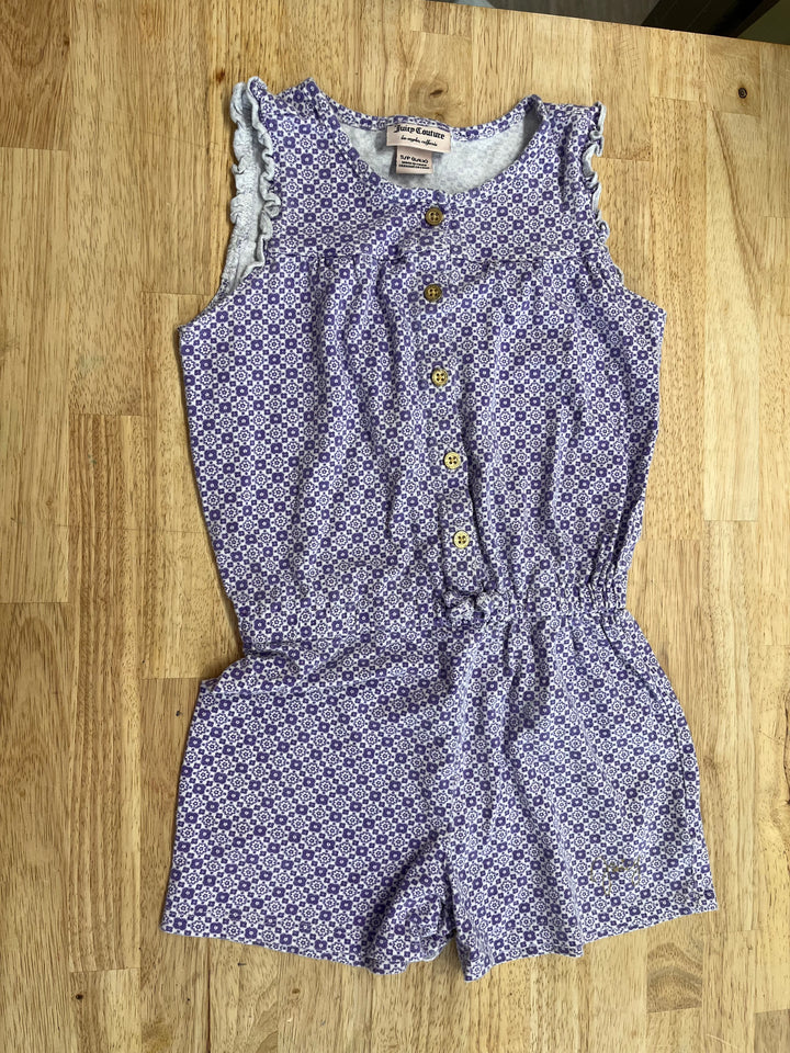 Juicy Couture 6/6X Purple Romper