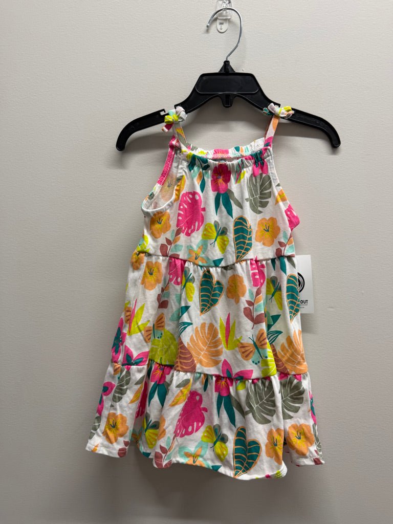 George Tropical Floral Summer Dress – 12–18M | Lightweight - Nest and Sprout-Consignment