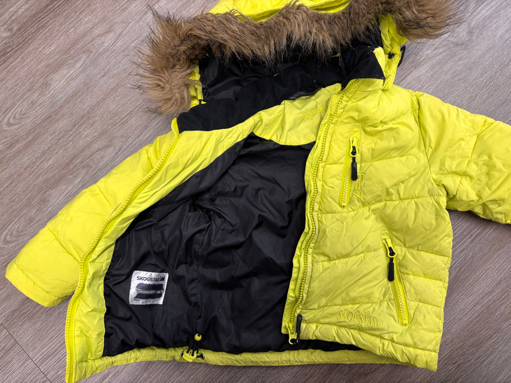 Skogstad Winter Jacket 2Y – Lime Green