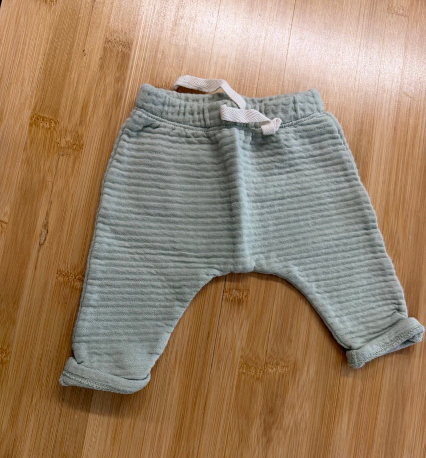 Anko Baby Harem Pants – Newborn Size | Light Green - Nest and Sprout-Consignment