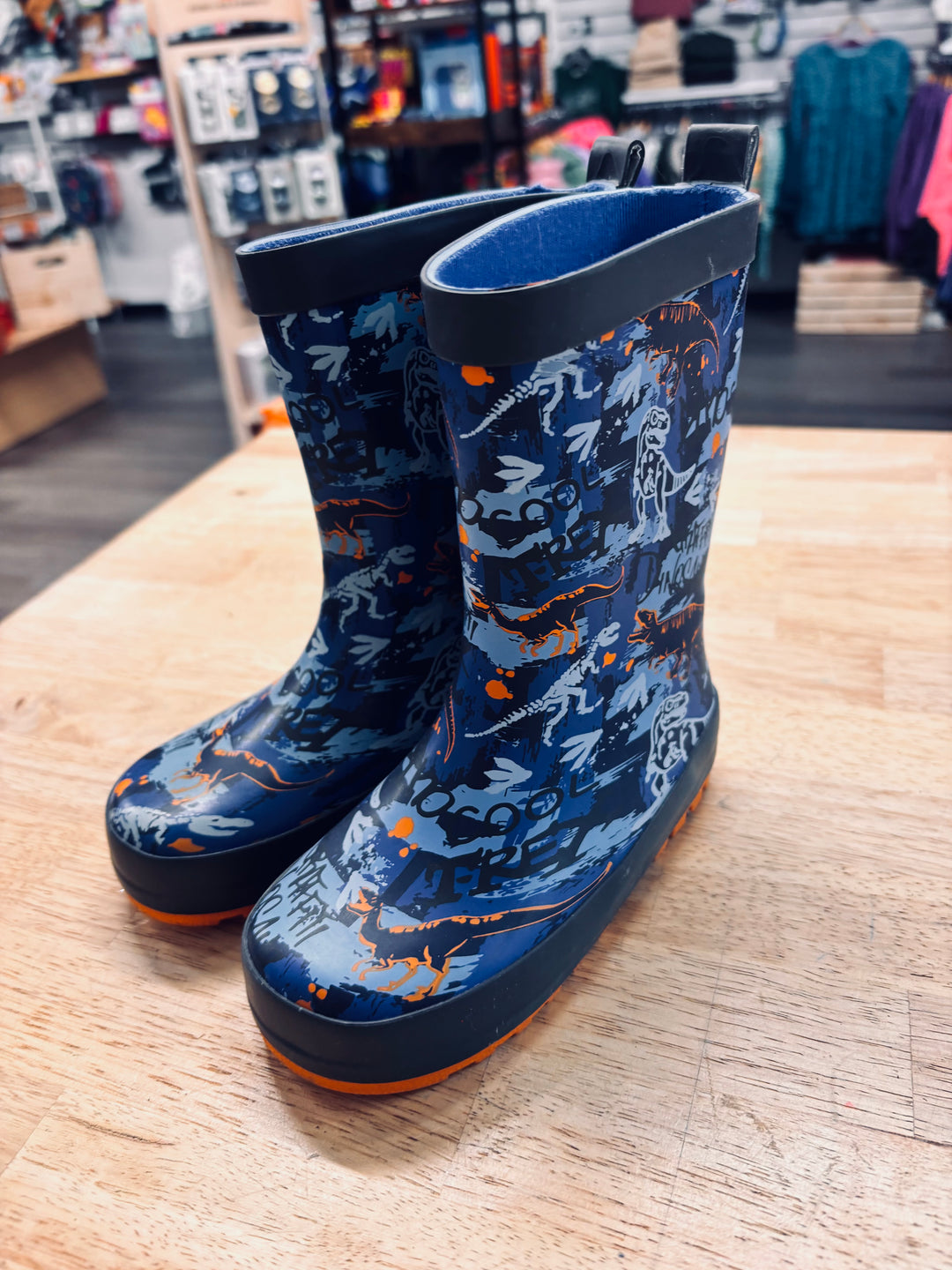 Elements Dinosaur Rain Boots – 8