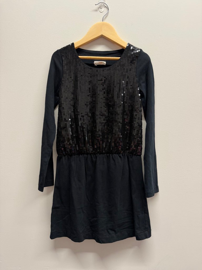 Joe Fresh Sequin Drop Waist Dress – 7/8 Est. | Long Sleeve - Nest and Sprout-Consignment