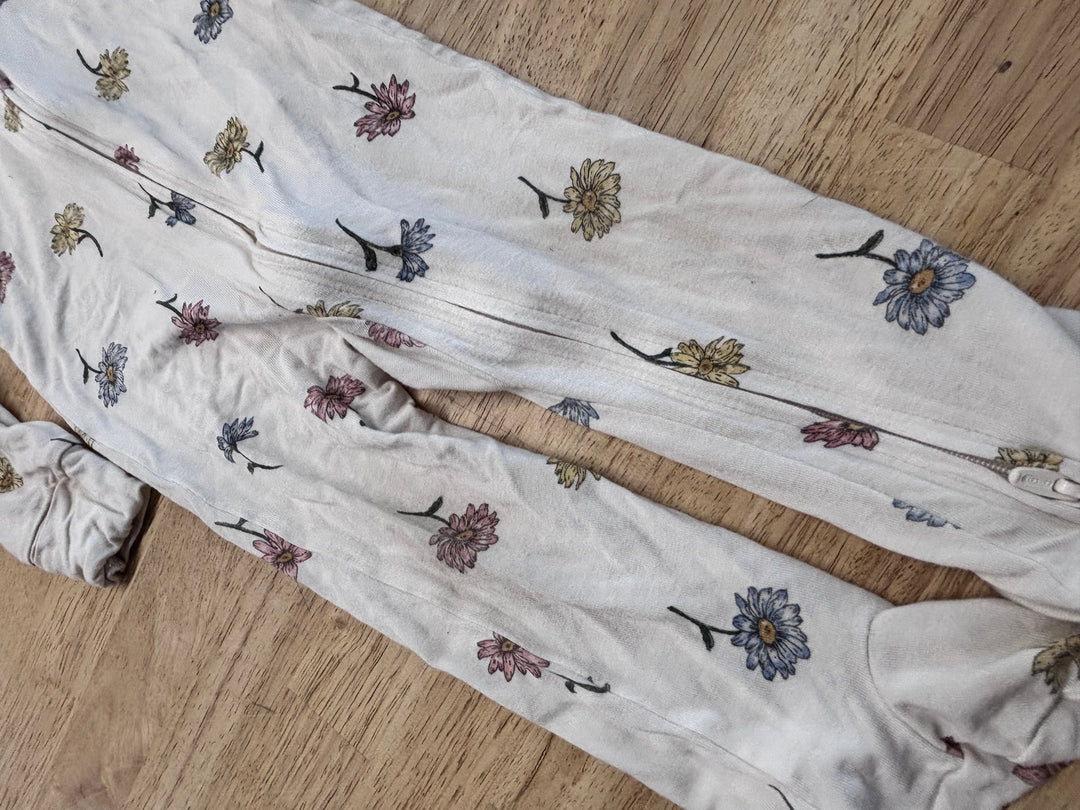 Purely Soft by Carters Cream Footed Sleeper 9M (Play)