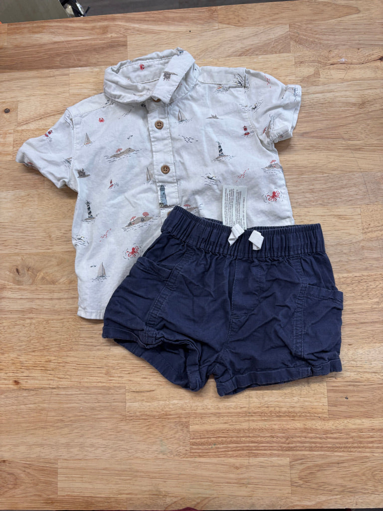 Little Planet by Carters Set – Size 9M (Seascape)