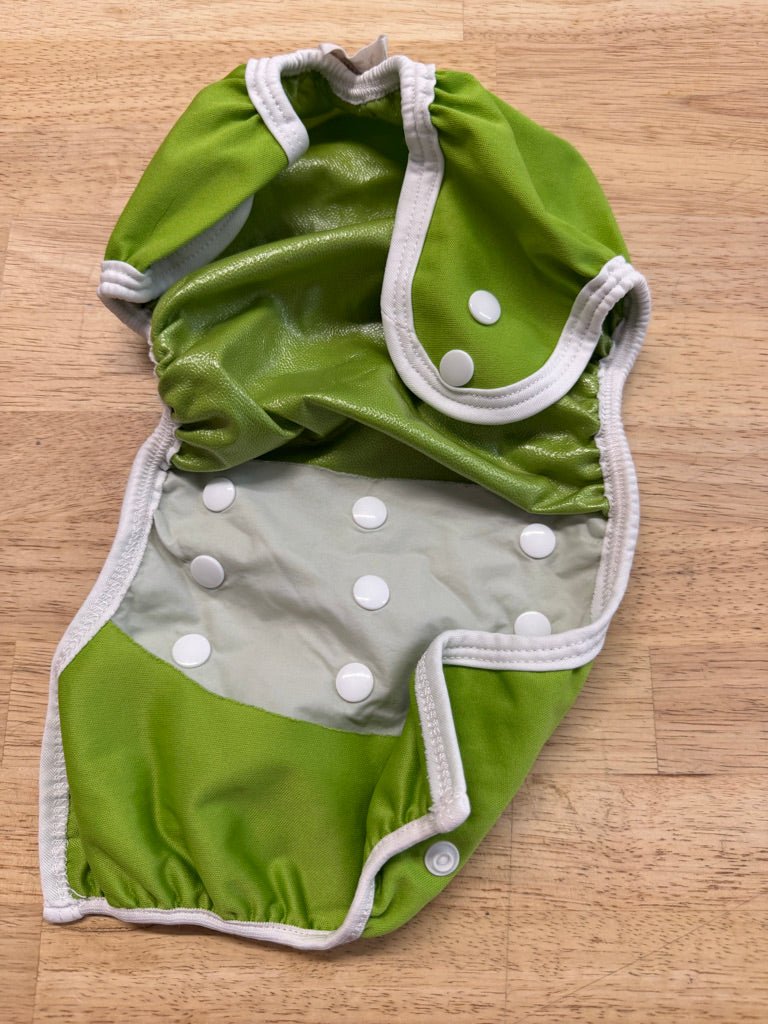 Bummis Diaper Wrap – One Size | Green Made in Canada - Nest and Sprout - Consignment