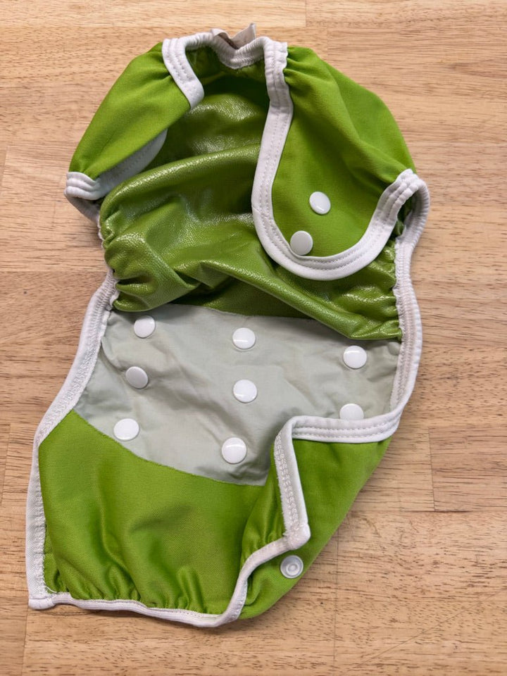 Bummis Diaper Wrap – One Size | Green Made in Canada - Nest and Sprout - Consignment