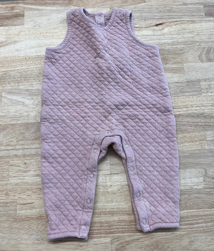 Pehr 6-12M Quilted Romper (Fair)