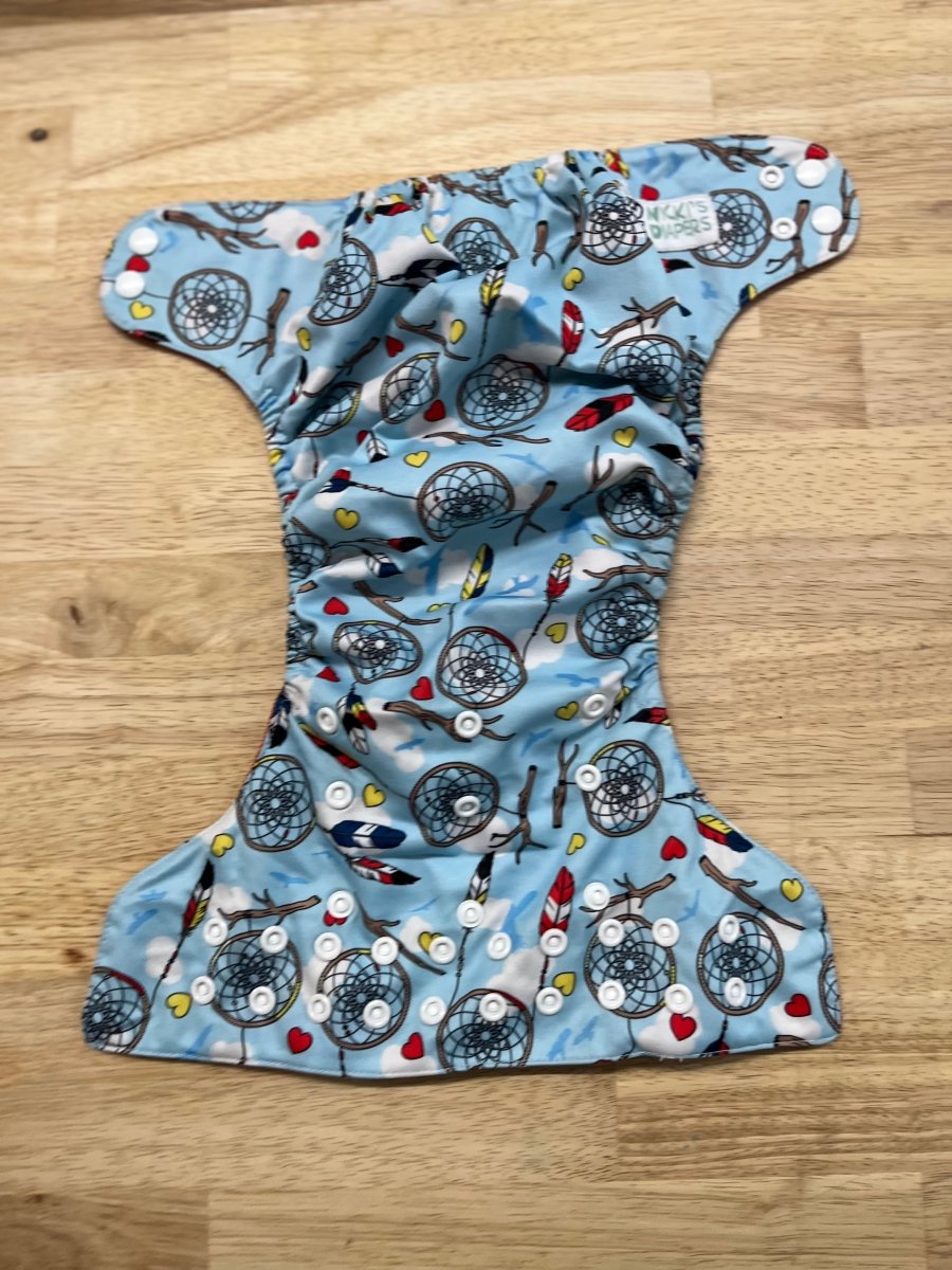 Nicki’s Diapers Pocket – OS (Dreamcatcher Print) - Nest and Sprout - Consignment