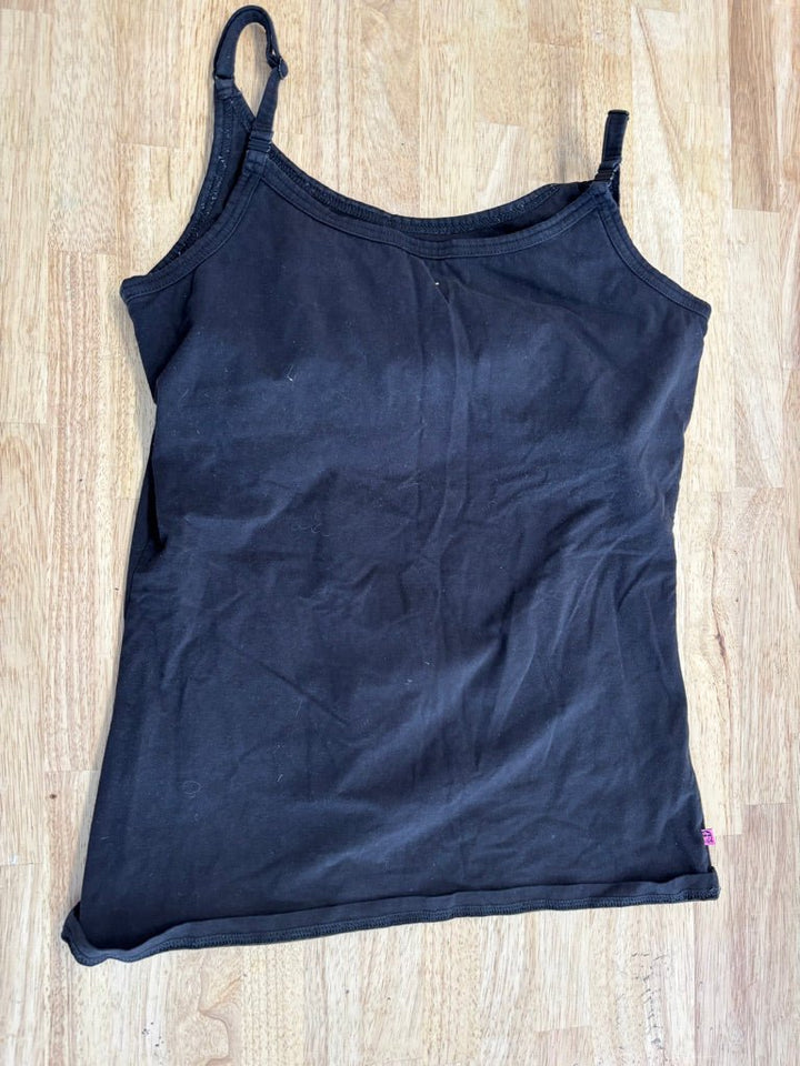Glamourmom Nursing Tank Black Built - In Bra | Size L - Nest and Sprout - Consignment