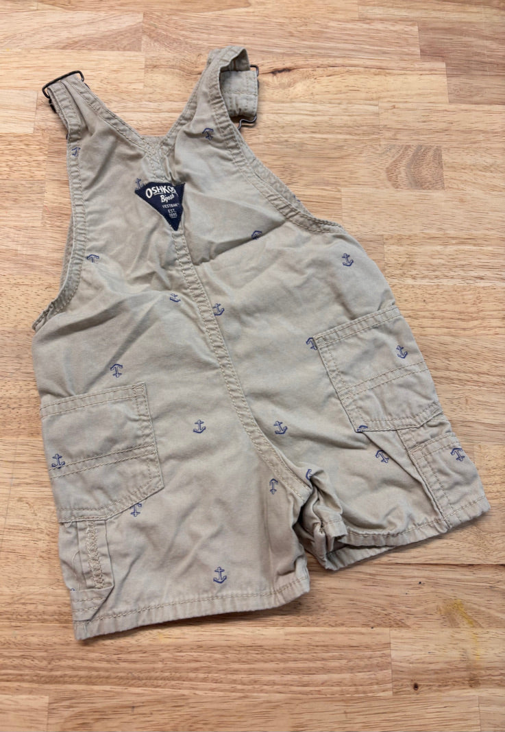 Oshkosh 12M Light Khaki Overalls