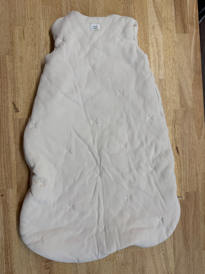 Loulou Lollipop Cream Waffle Tencel Sleep Sack – 0-6M| Excellent