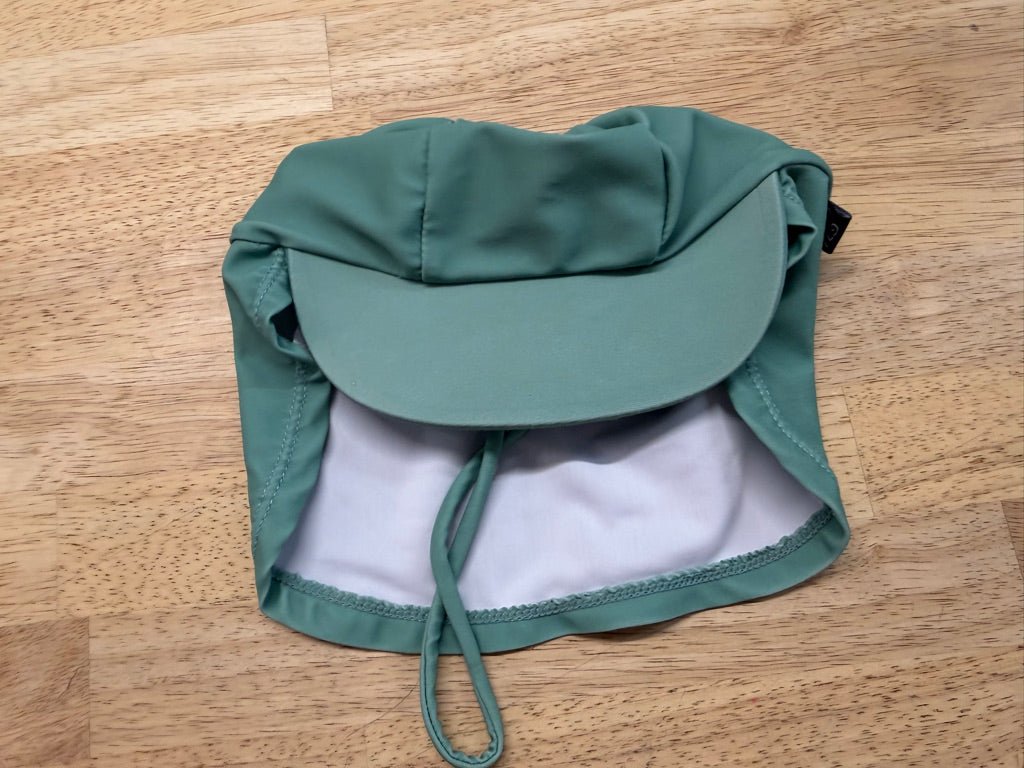 Honeysuckle Sunhat – 6–12M | Green - Nest and Sprout-Consignment