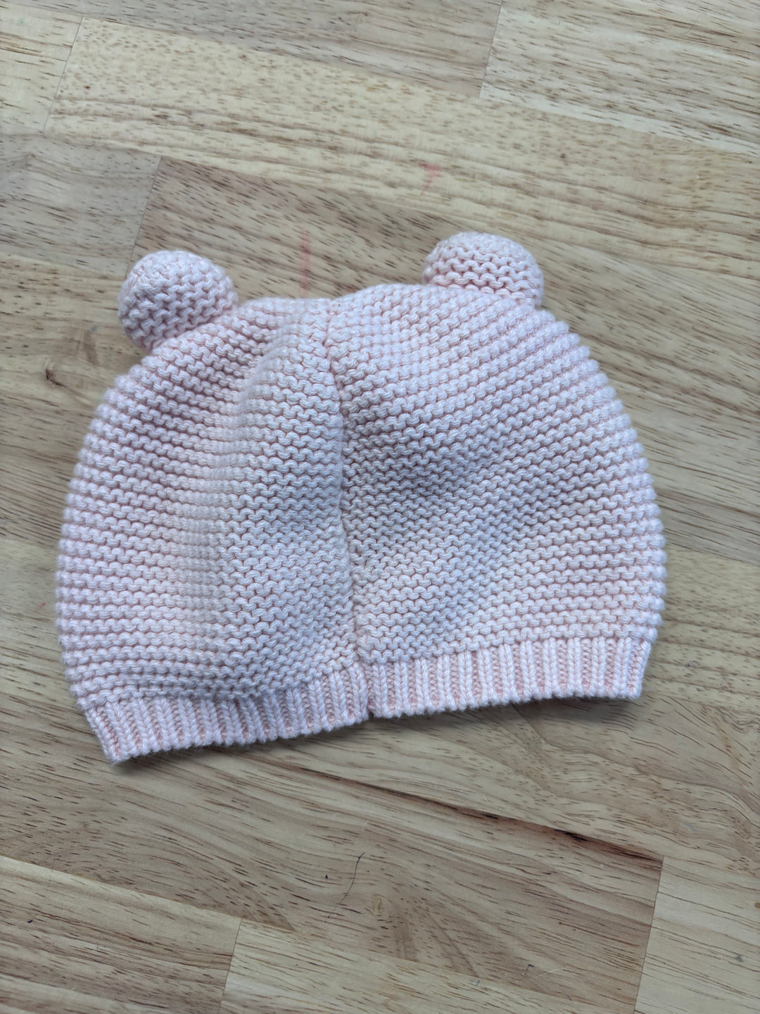 Gap Peach Knit Hat (3-6 Months)