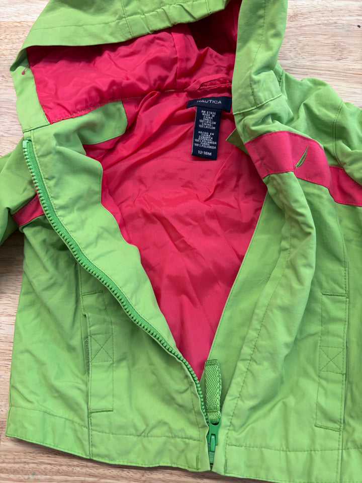 Nautica 18M Lightweight Jacket – Lime Green