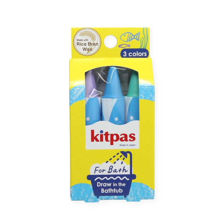 Kitpas Bath Crayons 3 colors - Fish