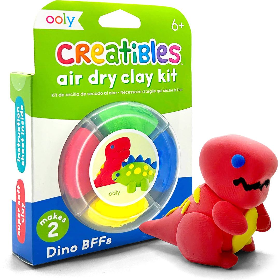 Creatibles: Air Dry Clay BFFs Kit - Dino Pals