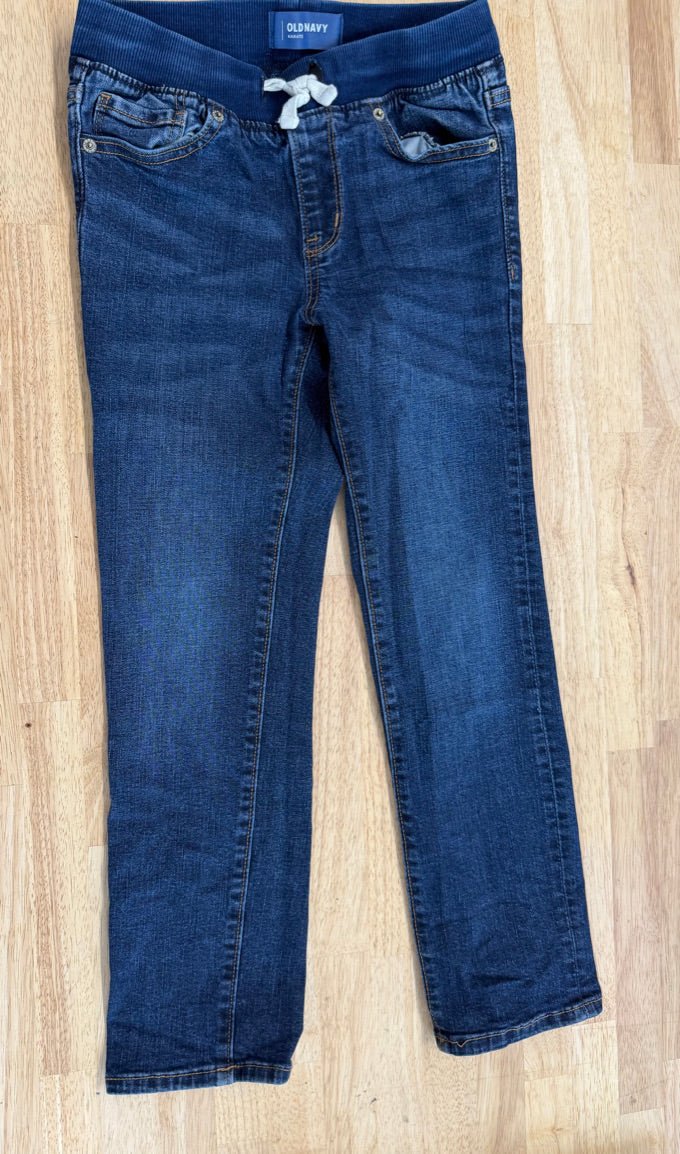 Old Navy Karate Fit Jeans – 8 | Standard Elastic Waist - Nest and Sprout-Consignment