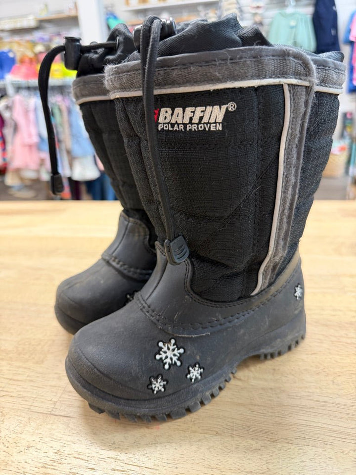 Baffin Winter Boots – 9 | Felt Liner Adjustable Snow Guard | Play - Nest and Sprout - Consignment