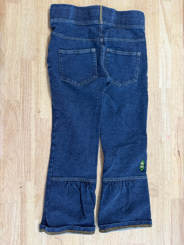 Peekaboo Beans Drawstring Waist Jean Pant – 6