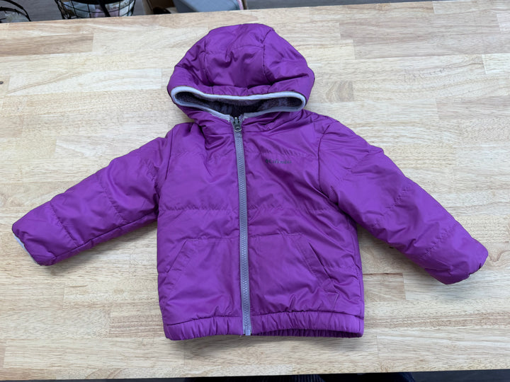 Columbia Reversible Puffer/Fleece Jacket – 18-24M | Purple