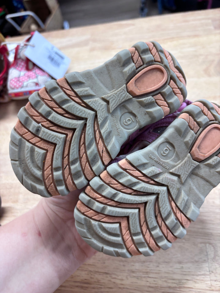 Pink Open-Toe Sandals Size 6