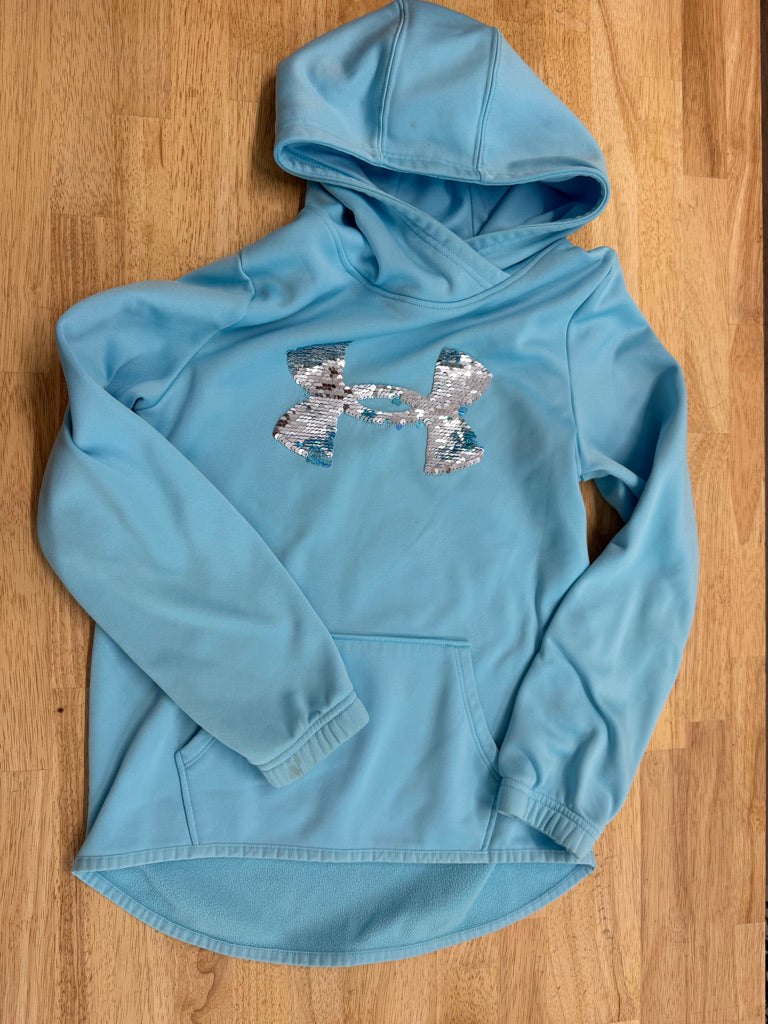 Under Armour Sequin Logo Hoodie – Youth M | play consitipn