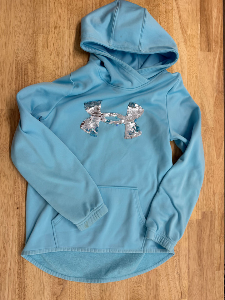 Under Armour Sequin Logo Hoodie – Youth M | play consitipn