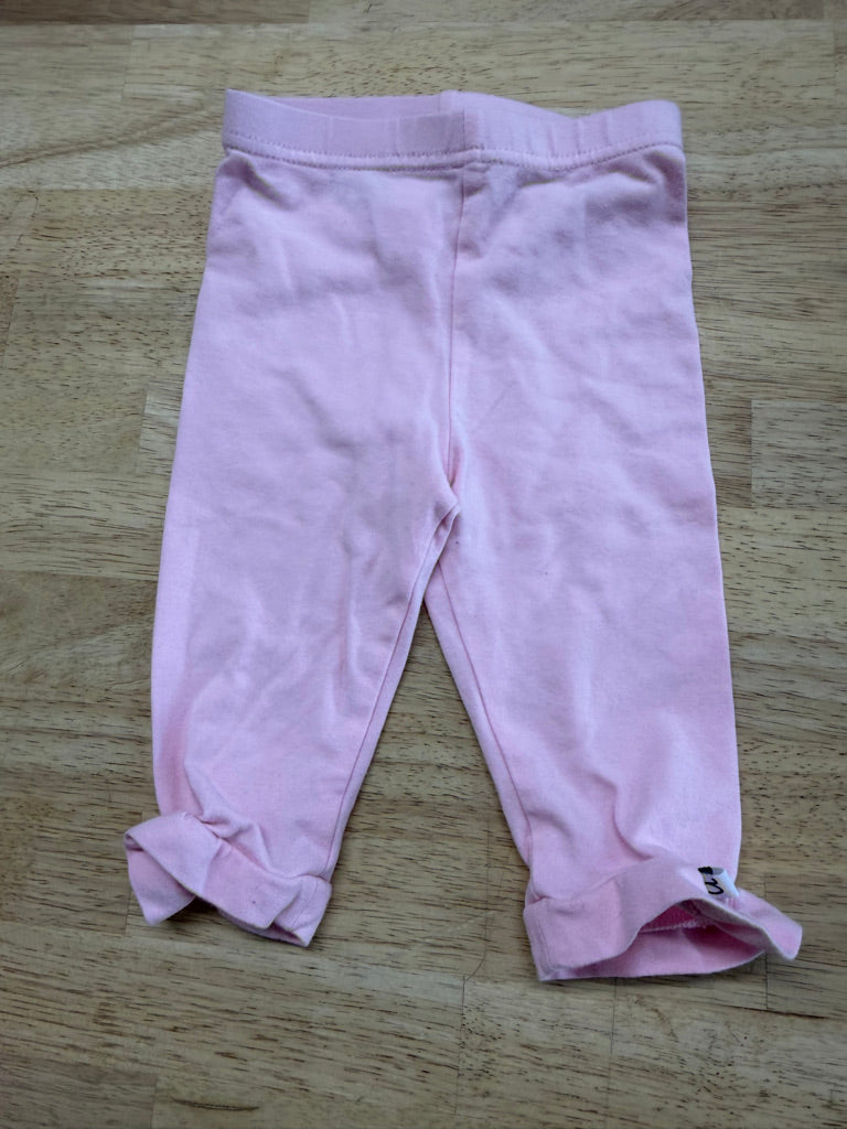 Deux par Deux Capris – 12 Months | Light Pink