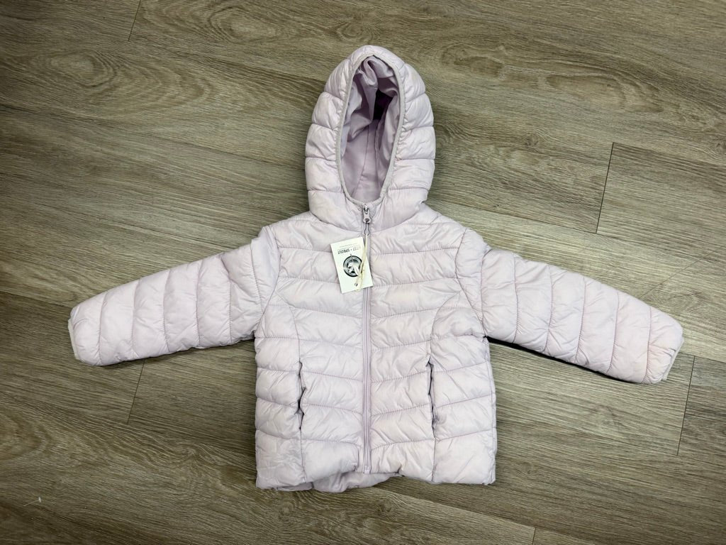George Puffer Jacket – 5T | Lilac - Nest and Sprout-Consignment