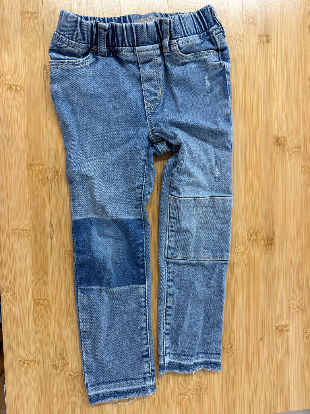 Gap Toddler Jeans – 5 Years | Light Wash | Pull-On | Distressed Detailing