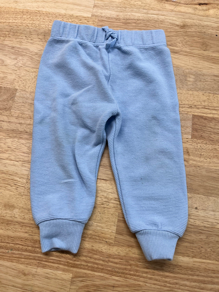 Disney Baby Ribbed Joggers – Light Blue, 6M