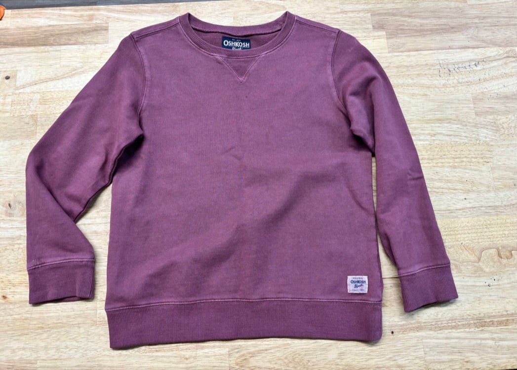 OshKosh Maroon Sweatshirt – 10Y - Nest and Sprout - Consignment