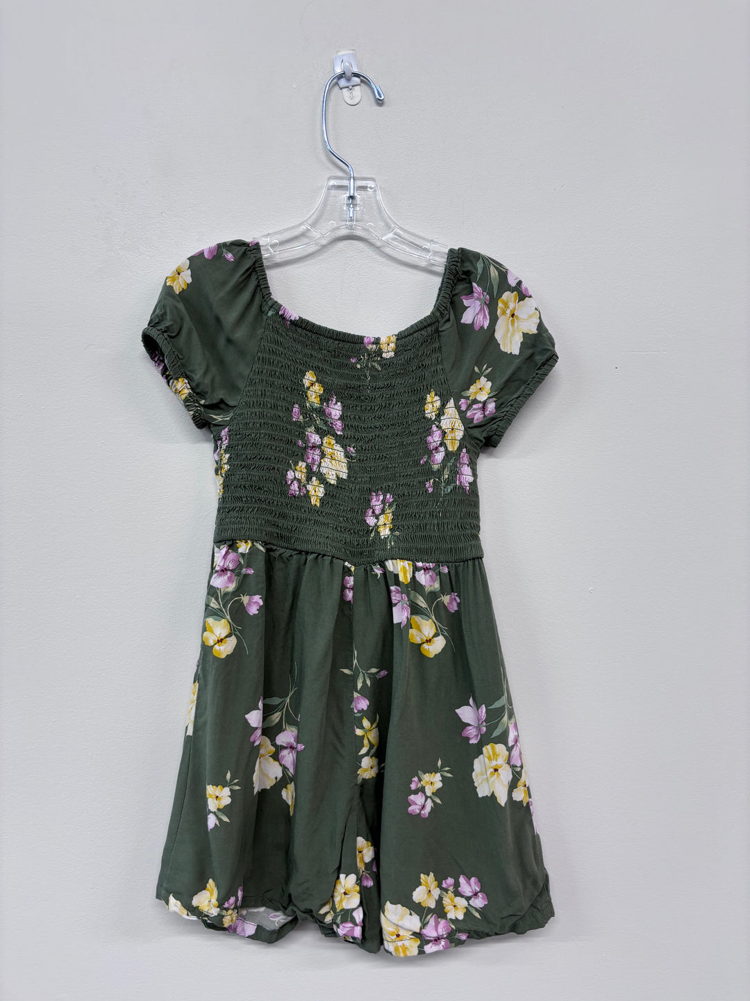 Old Navy 5 Romper (Green Floral)