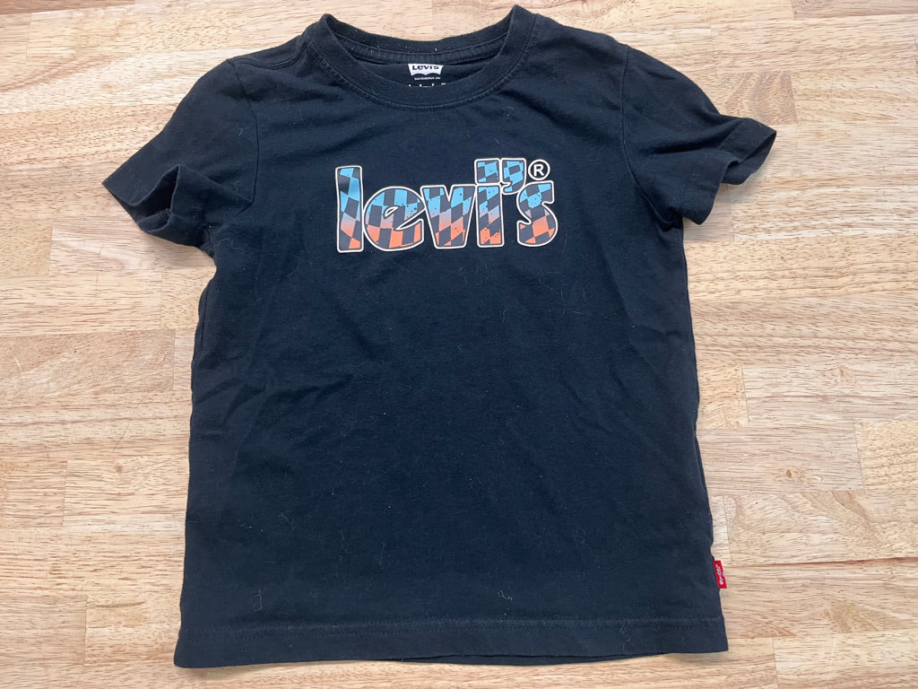 Levi's Short Sleeve Shirt – 4–5Y | Black