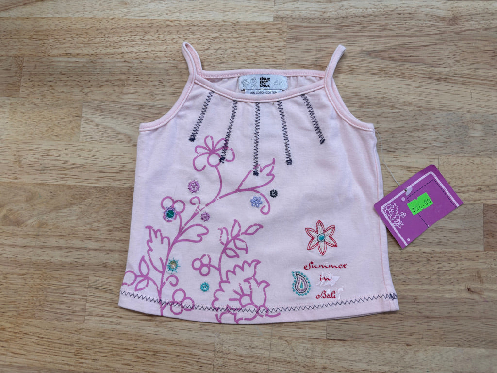 Deux par Deux 6M Tank - Summer in Bali (NWT)