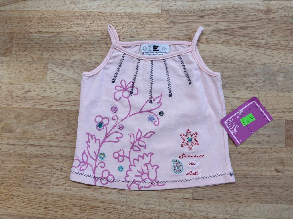 Deux par Deux 6M Tank - Summer in Bali (NWT) - Nest and Sprout - Consignment
