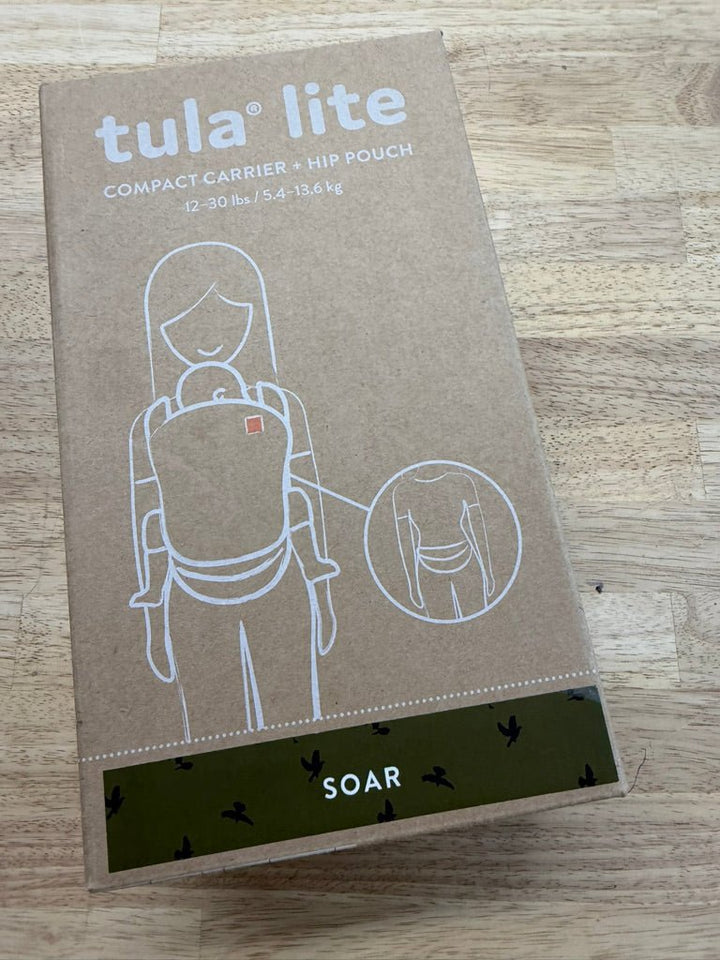 Tula Lite Compact Carrier & Hip Pouch – One Size | Soar 2021 Like New - Nest and Sprout-Consignment