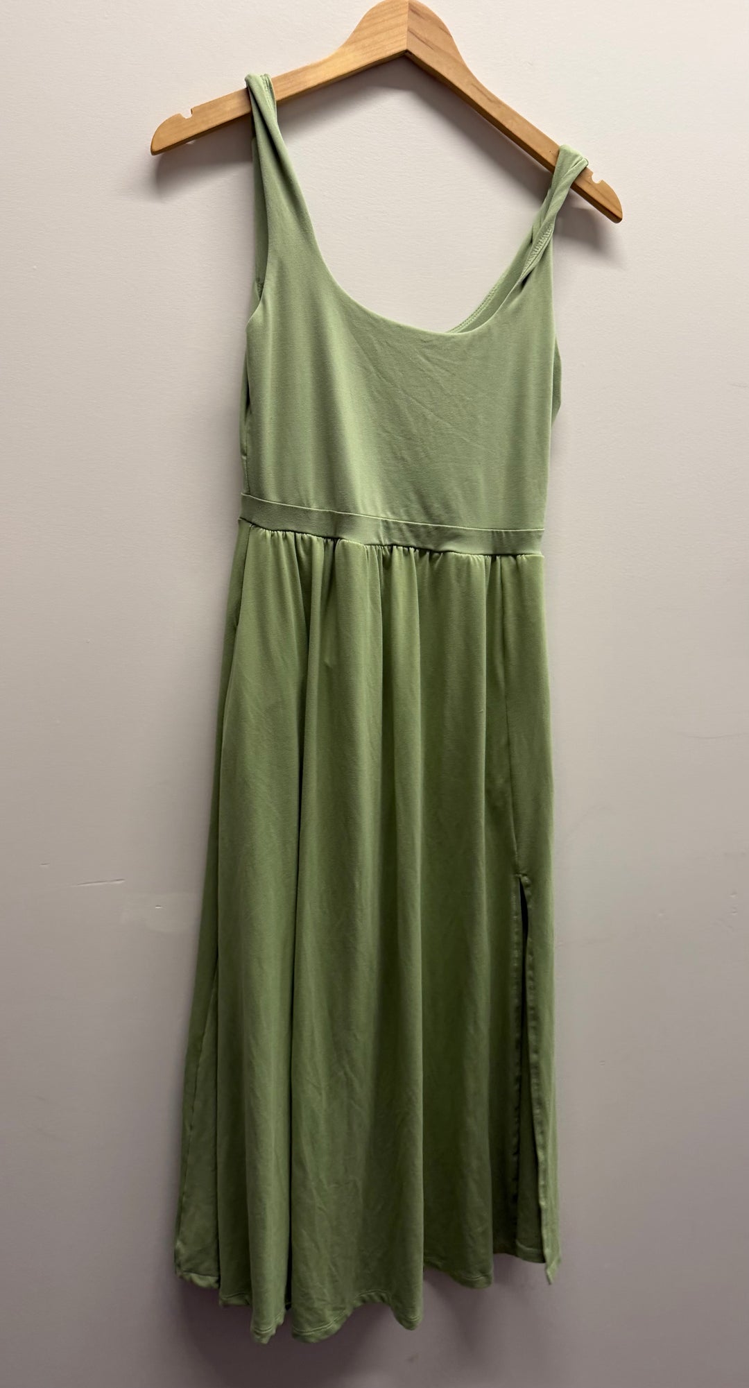 Ardene Maxi Dress – Estimated 12-14 Years | Green | Square Neckline