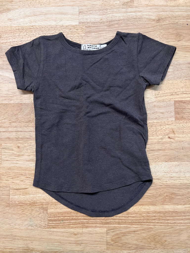 North Kinder T-Shirt – Size 6–12M (Charcoal)
