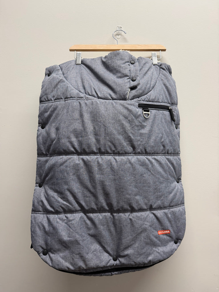 Skip Hop Heather Grey Stroll & Go Three Season Footmuff Toddler