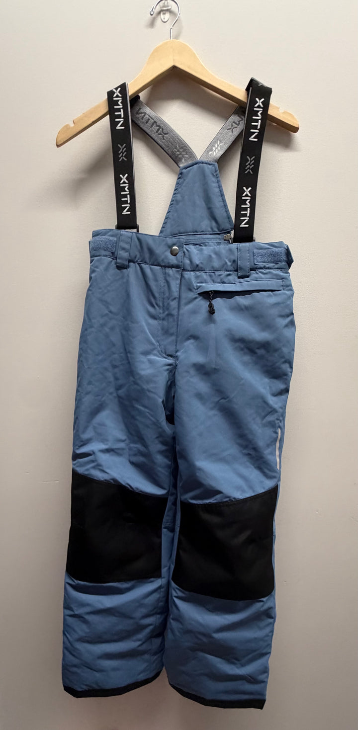 XMTN Snow Suit Set – 14 | Blue Snow Pants & Black Blue Floral Jacket | NWT