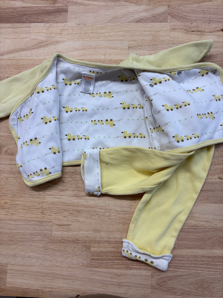 Gymboree Set - 3-6 Months (Yellow Duck Theme)